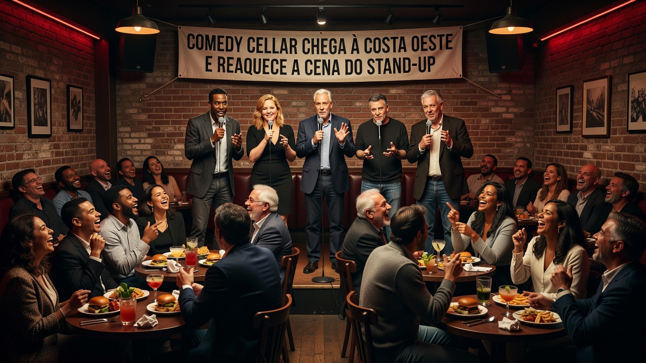Comedy Cellar Chega à Costa Oeste e Reaquece a Cena do Stand-up