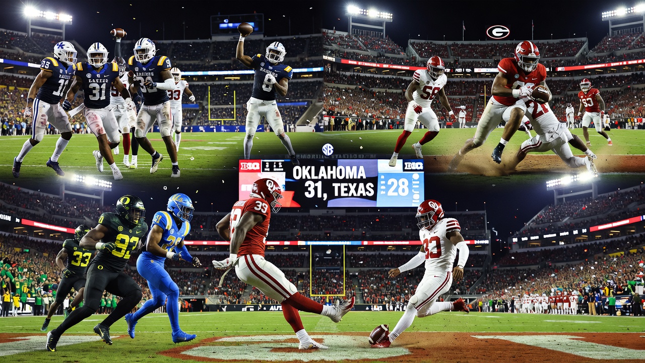 SEC e Big Ten Reviram o Cenário dos Bowls na Semana 6