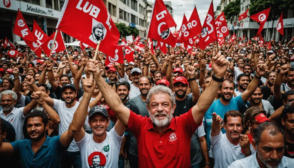 Apoiadores de Lula lotam redes sociais a oito dias do segundo turno
